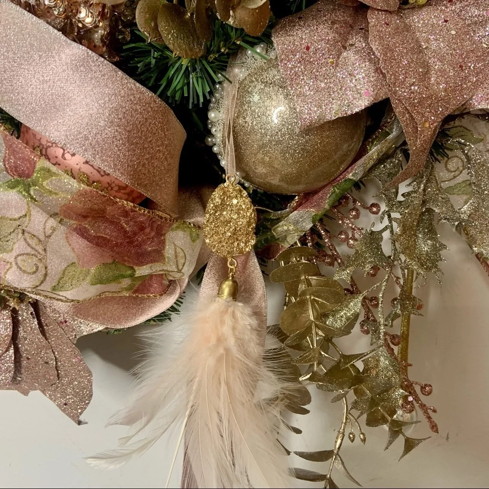 Pen’s Floral Decor rose gold
