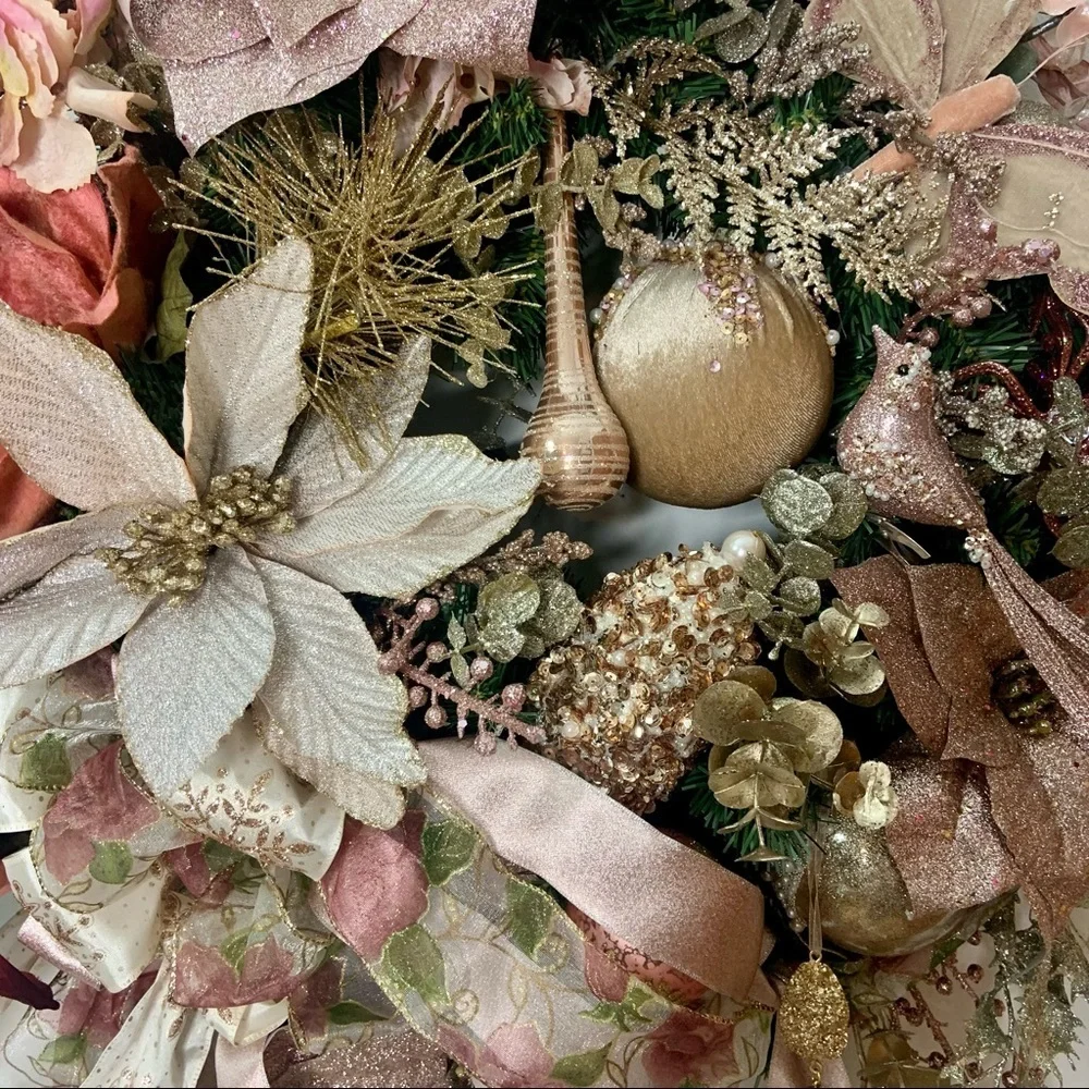 Pen’s Floral Decor rose gold