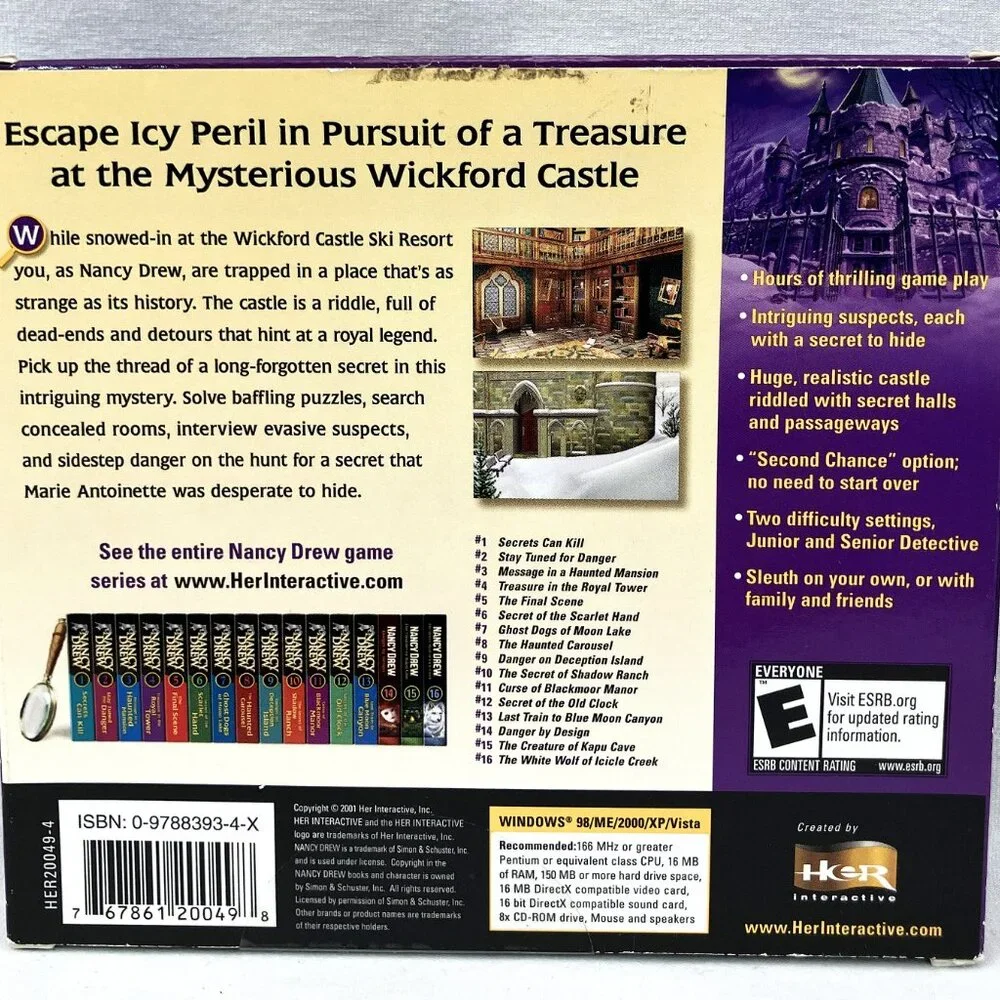 Nancy Drew legendary doomed
