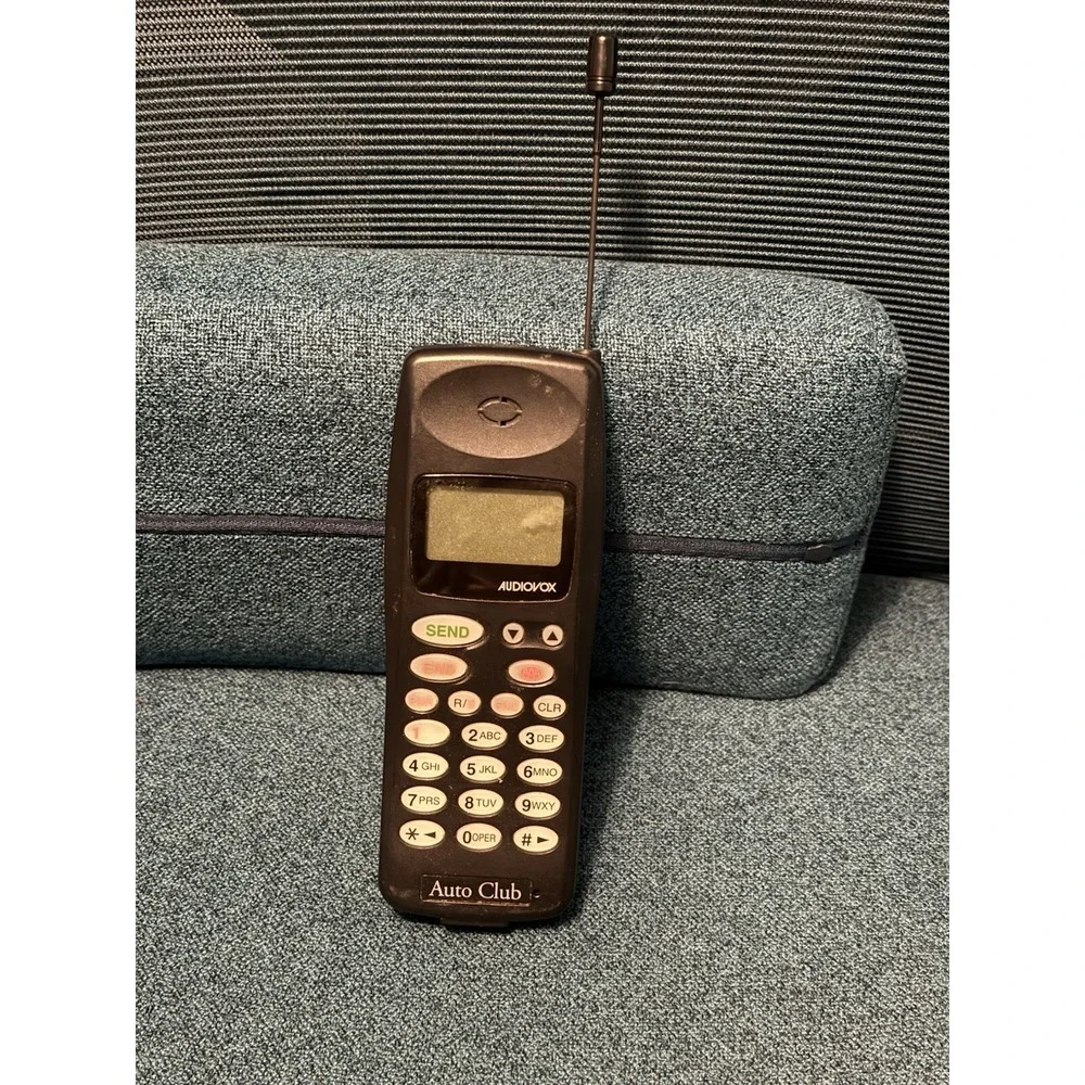 Vintage‎ Audiovox Analog Mobile Cell Phone United States Cellar Untested