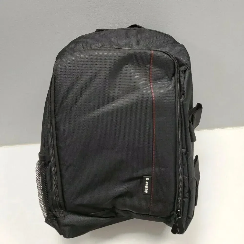 G-raphy Camera Bag Camera Backpack Photography Waterproof Canvas Red Color CF89