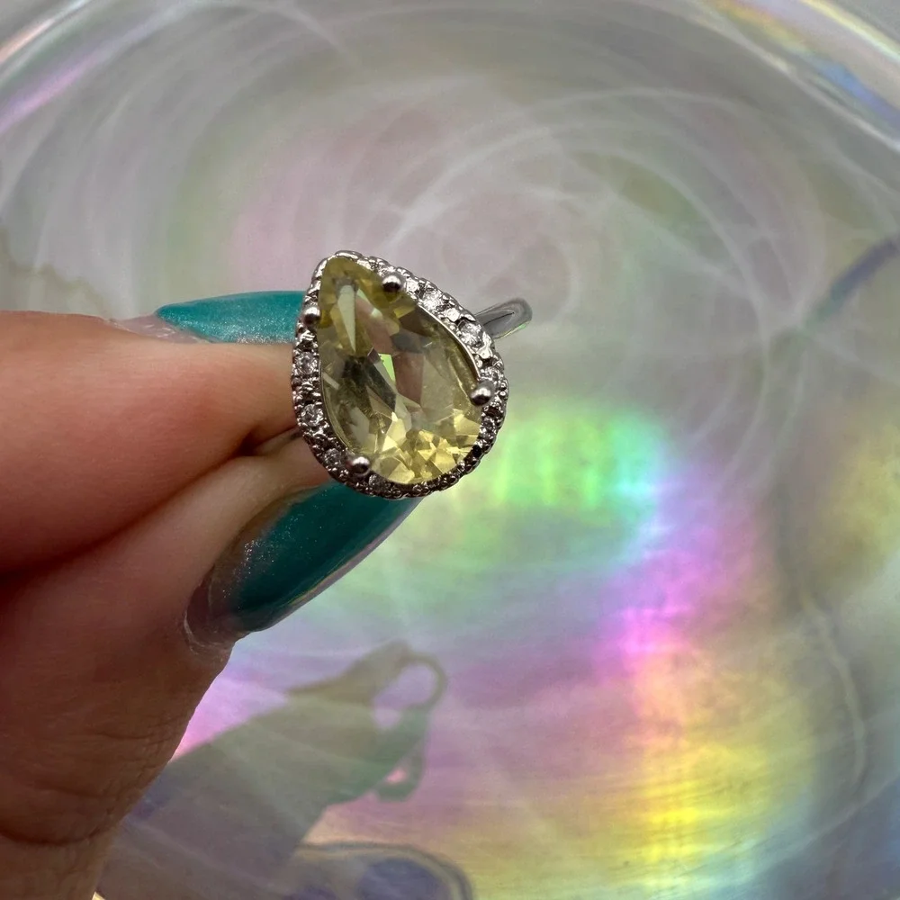 elegant teardrop