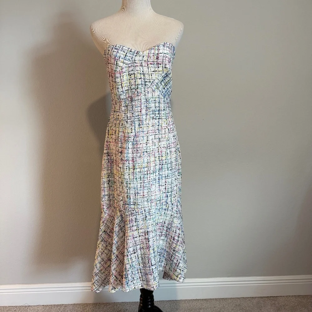 NWT Sam Edelman Confetti Strapless Dress Women’s Size 10