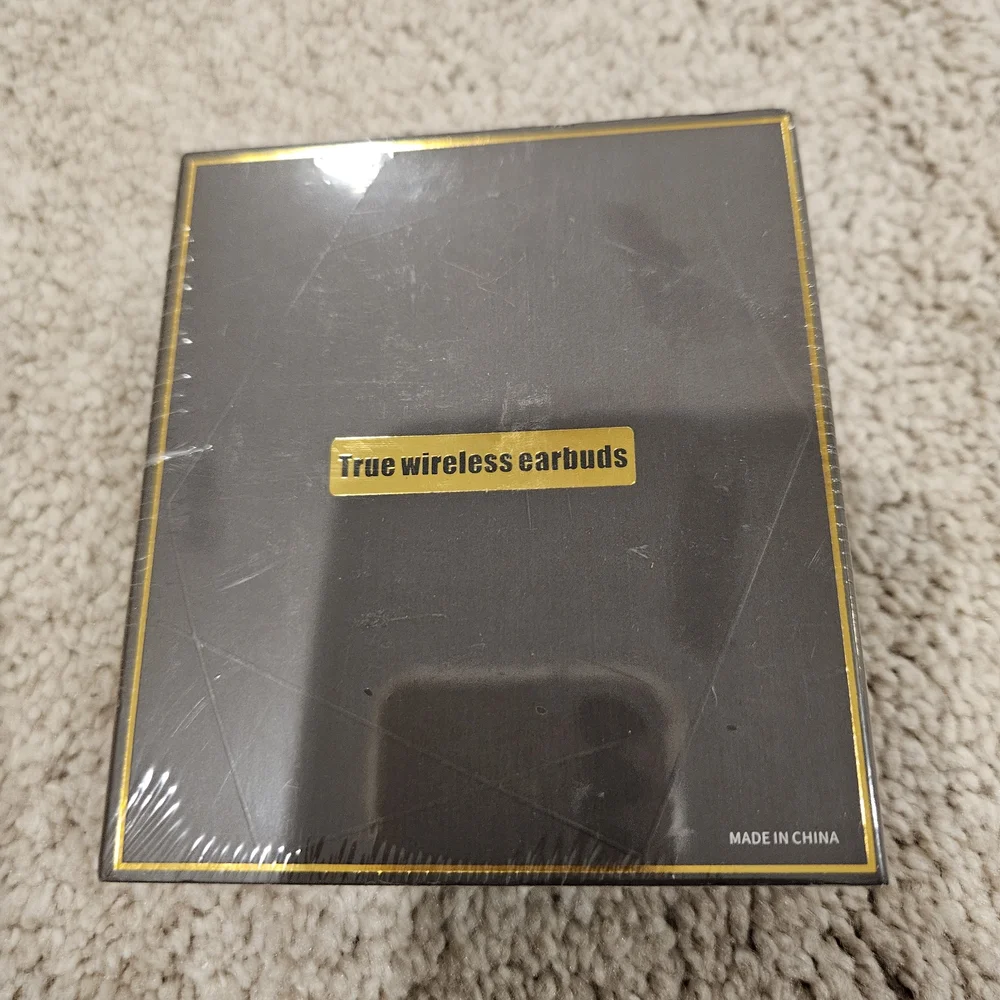 Black Wireless Earbuds