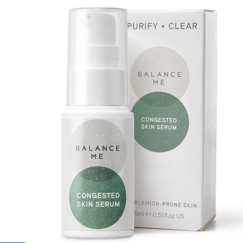 NIB Balance Me Congested Skin Serum Purify Clear