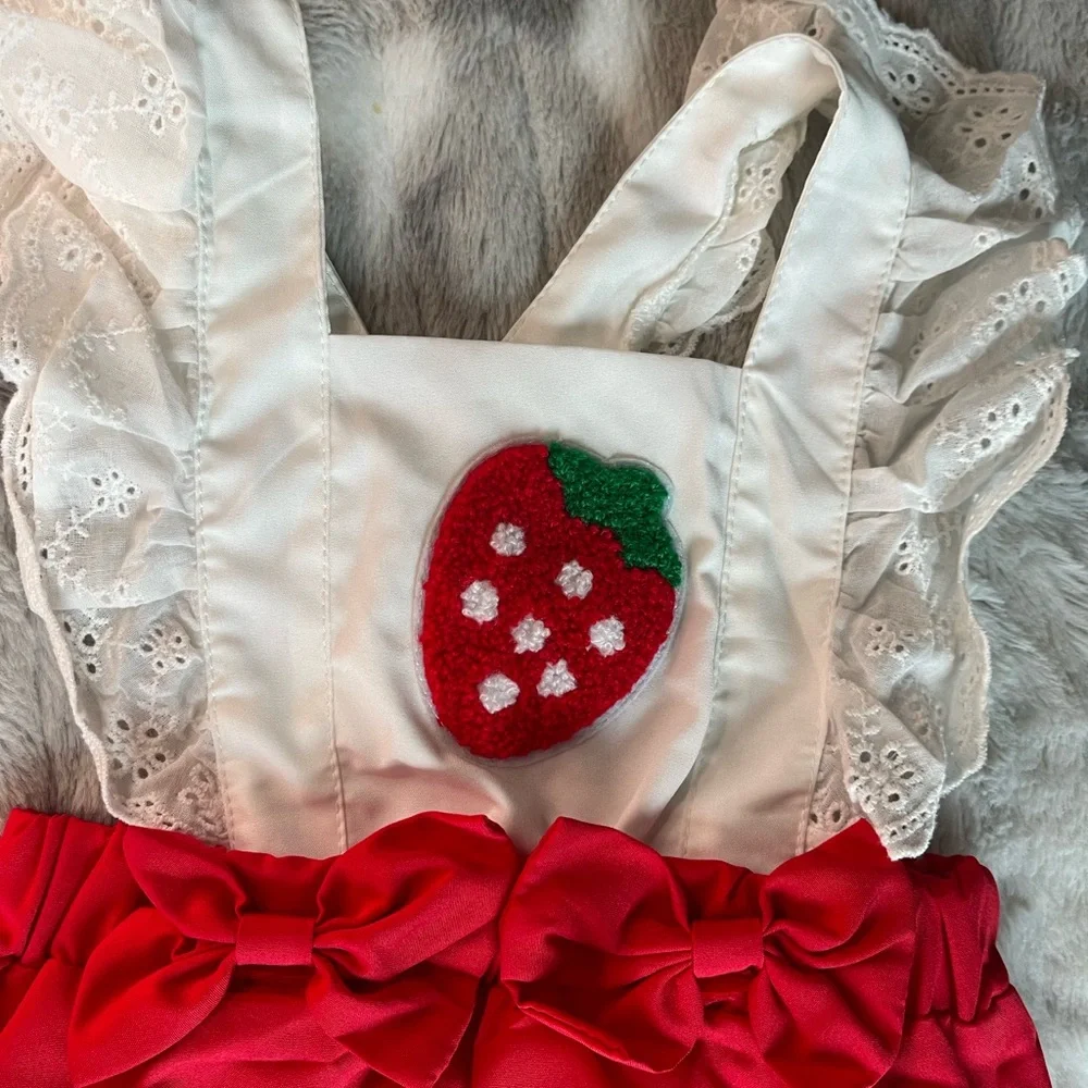 SHEIN adorable red
