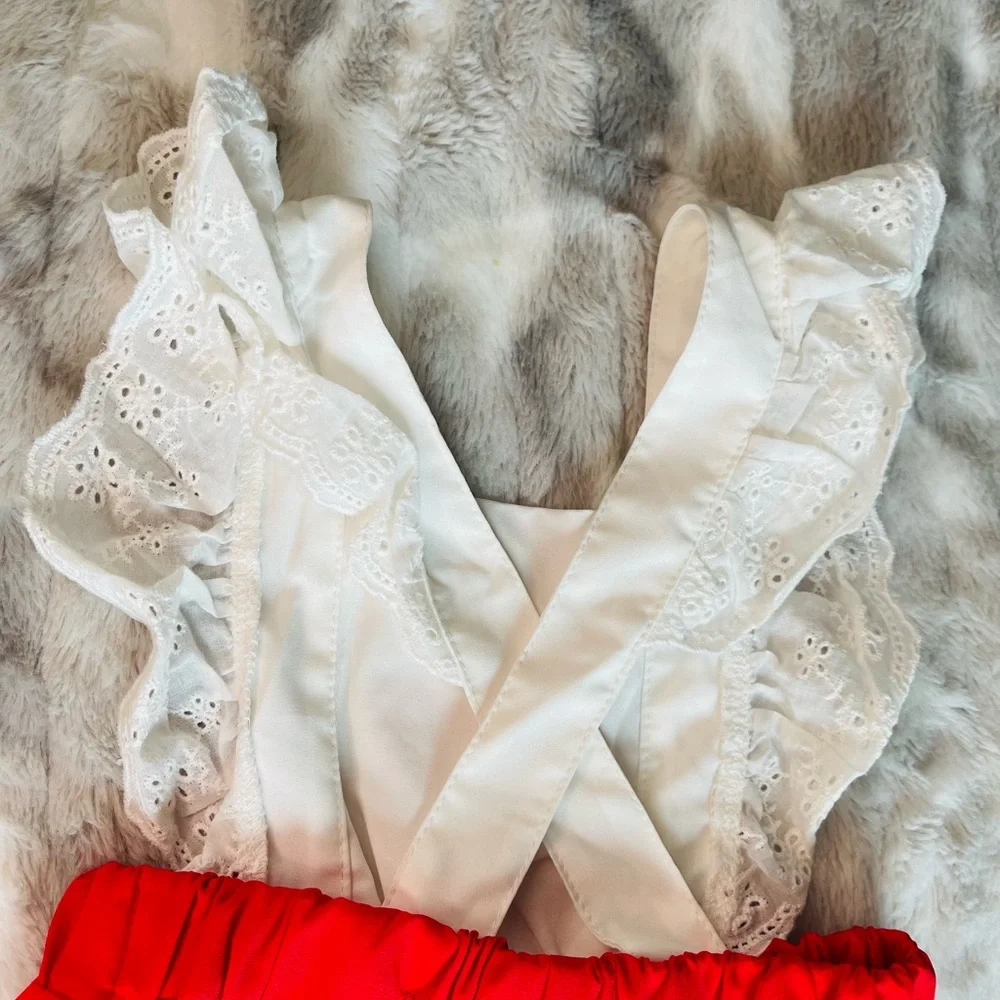 SHEIN adorable red
