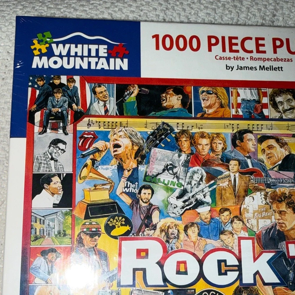 White Mountain colorful puzzle