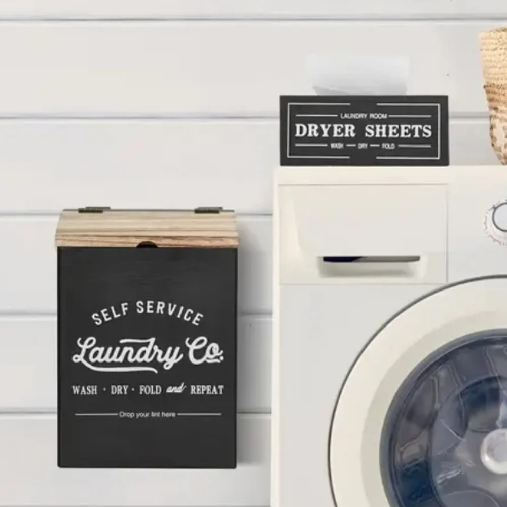 COPY - New! Magnetic Lint And Dryer Sheet Holder!