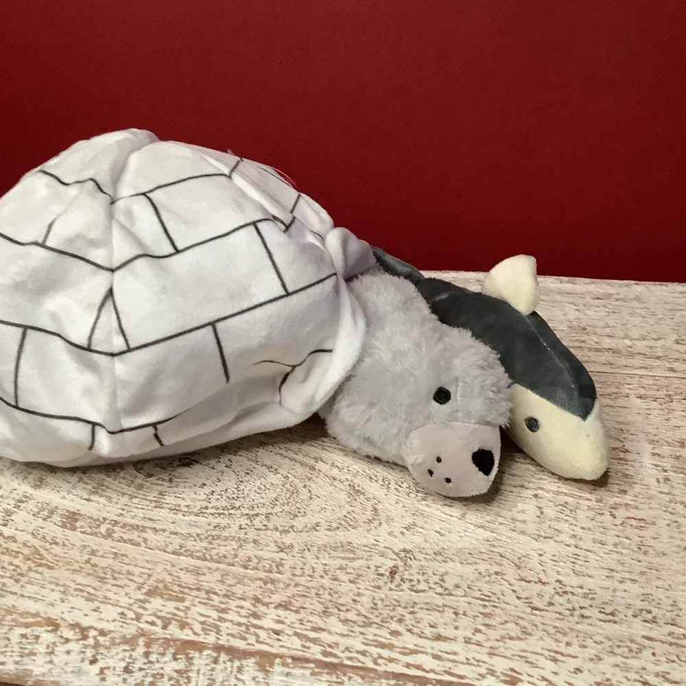 Pet Shoppe Igloo Plush Dog Toy Play Hide & Seek With Seal & Shark. It Cr…