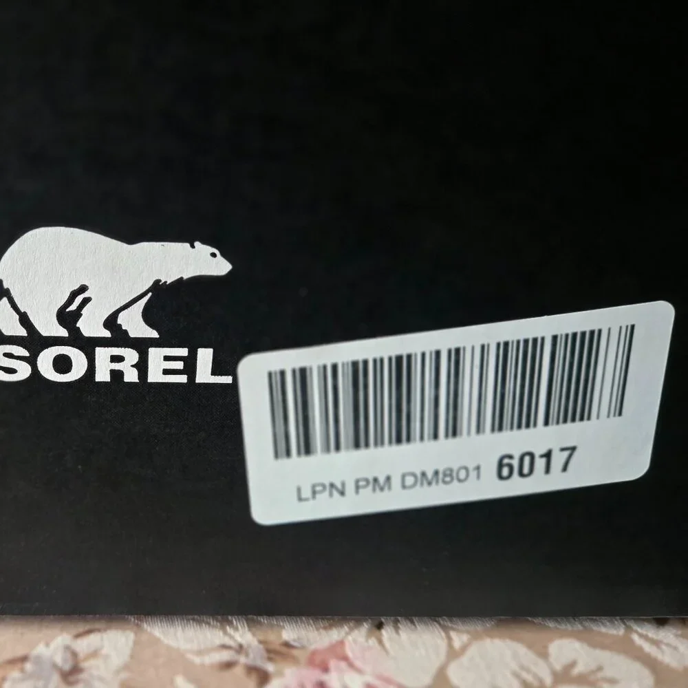 SOREL BUXTON BLACK PULL ON WATERPROOF MEN BOOTS SZ 12
