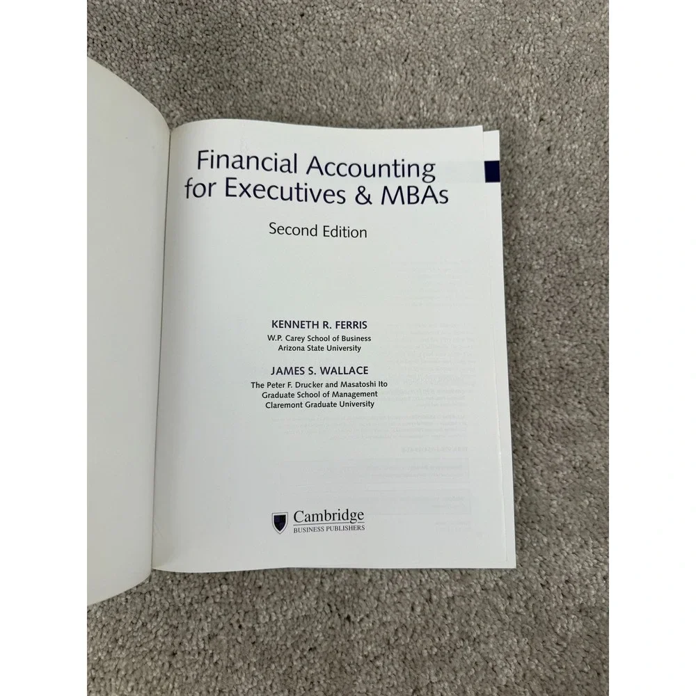 Cambridge Business Publishers financial accounting