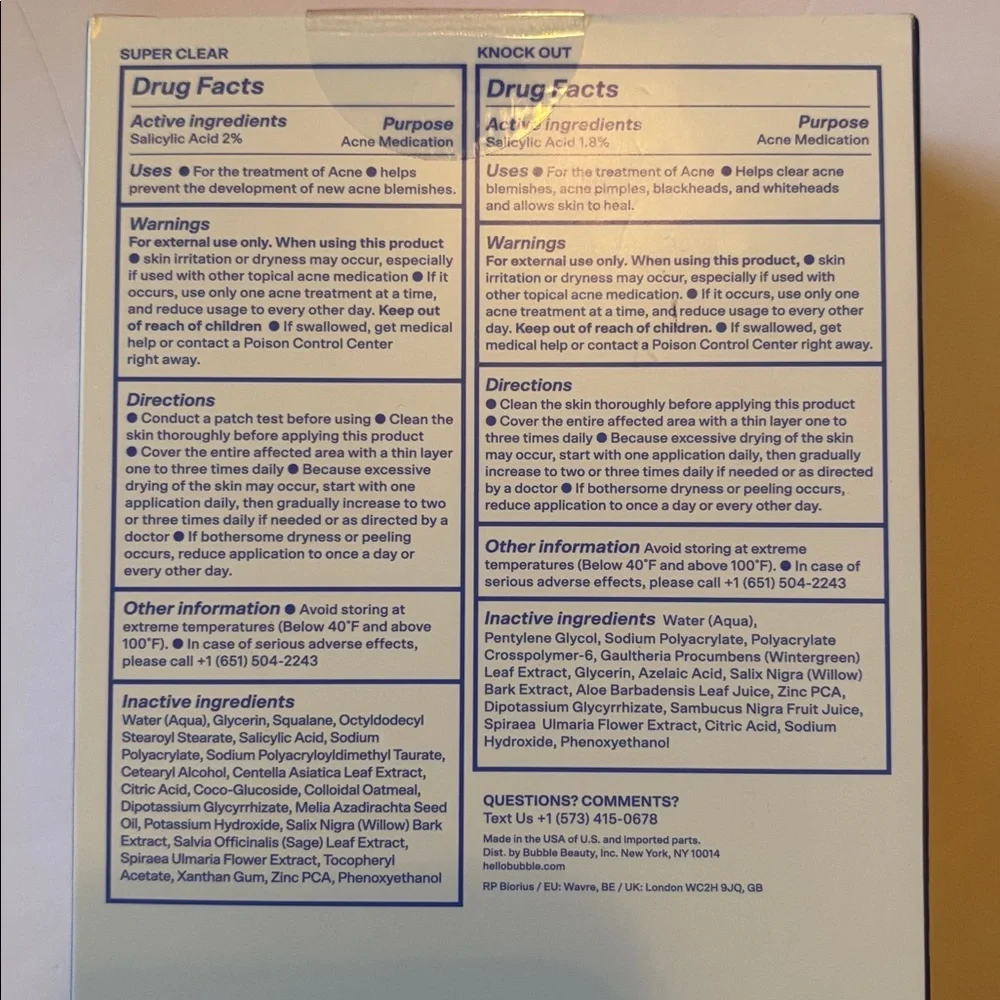 Bubble nwt system