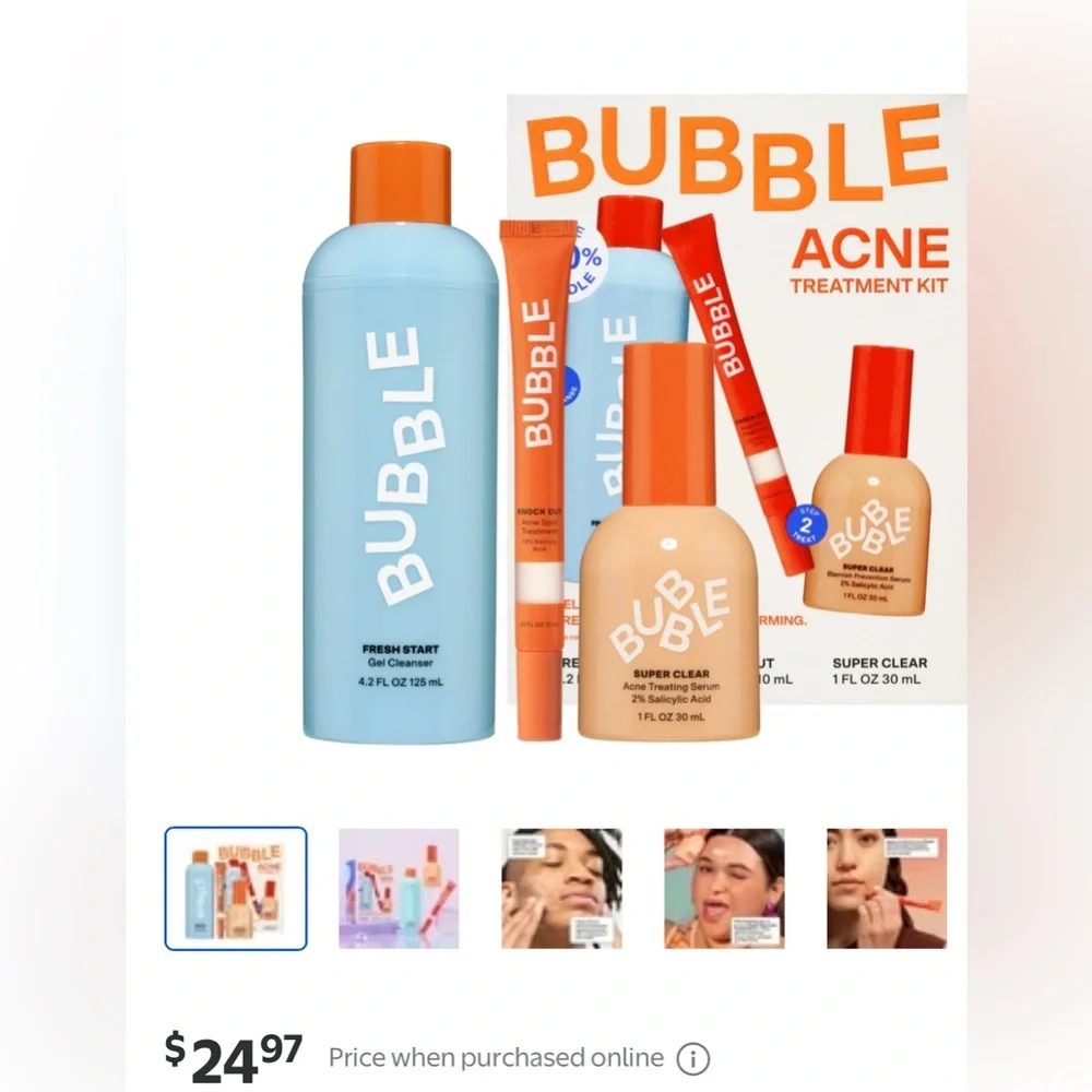 Bubble helps pre starter