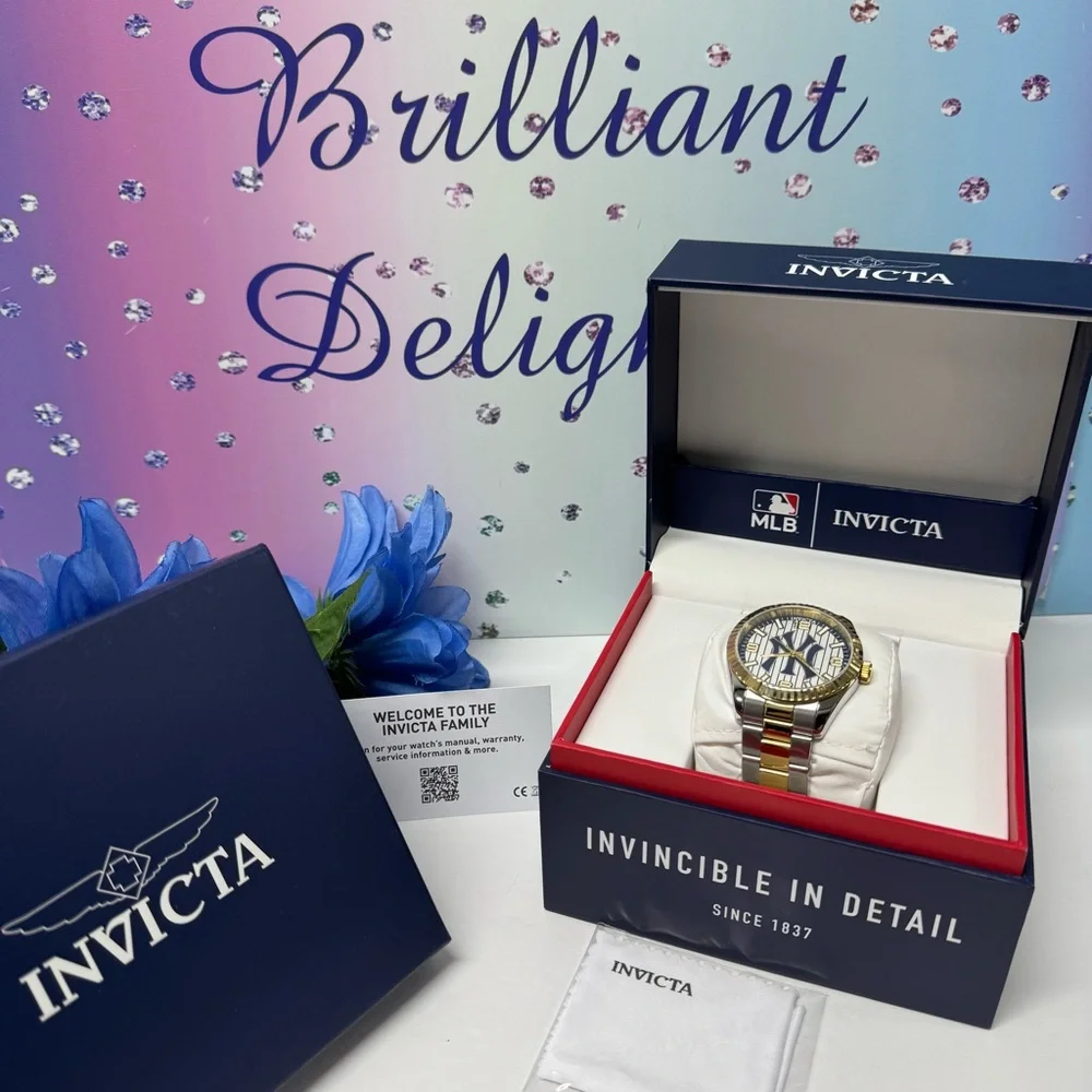 ⚾️NIB INVICTA SPECIALTY NY YANKEES WATCH