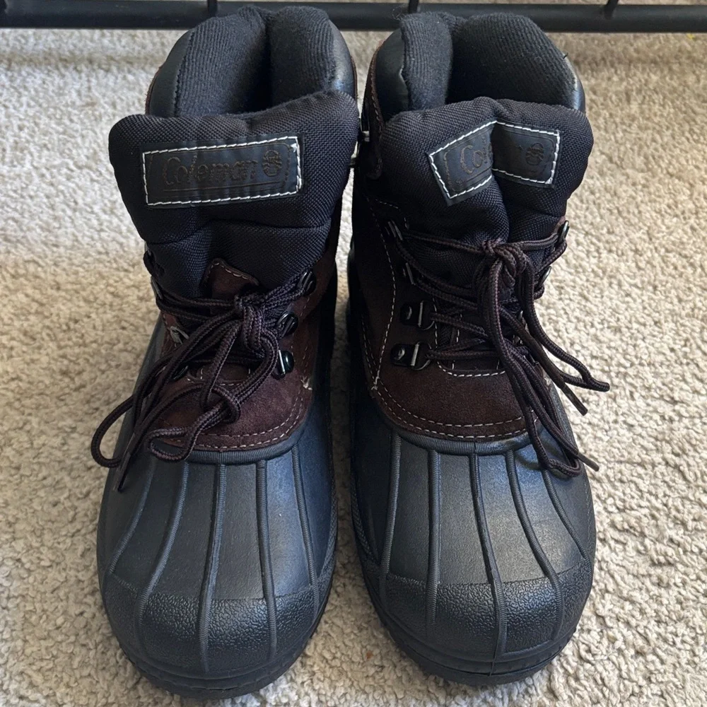 Coleman Dark Brown and Black Men's Boots