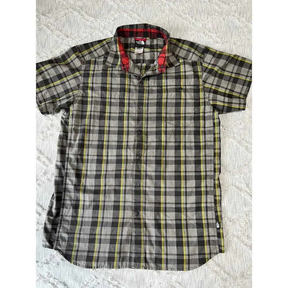 The North Face Men's Short Sleeve Snap Up Shirt Size Medium