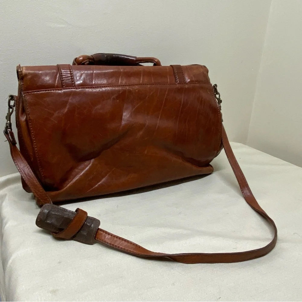 Vintage genuine leather
