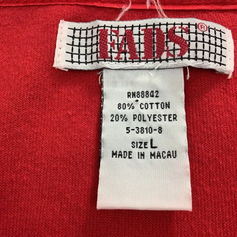 Fads vintage red
