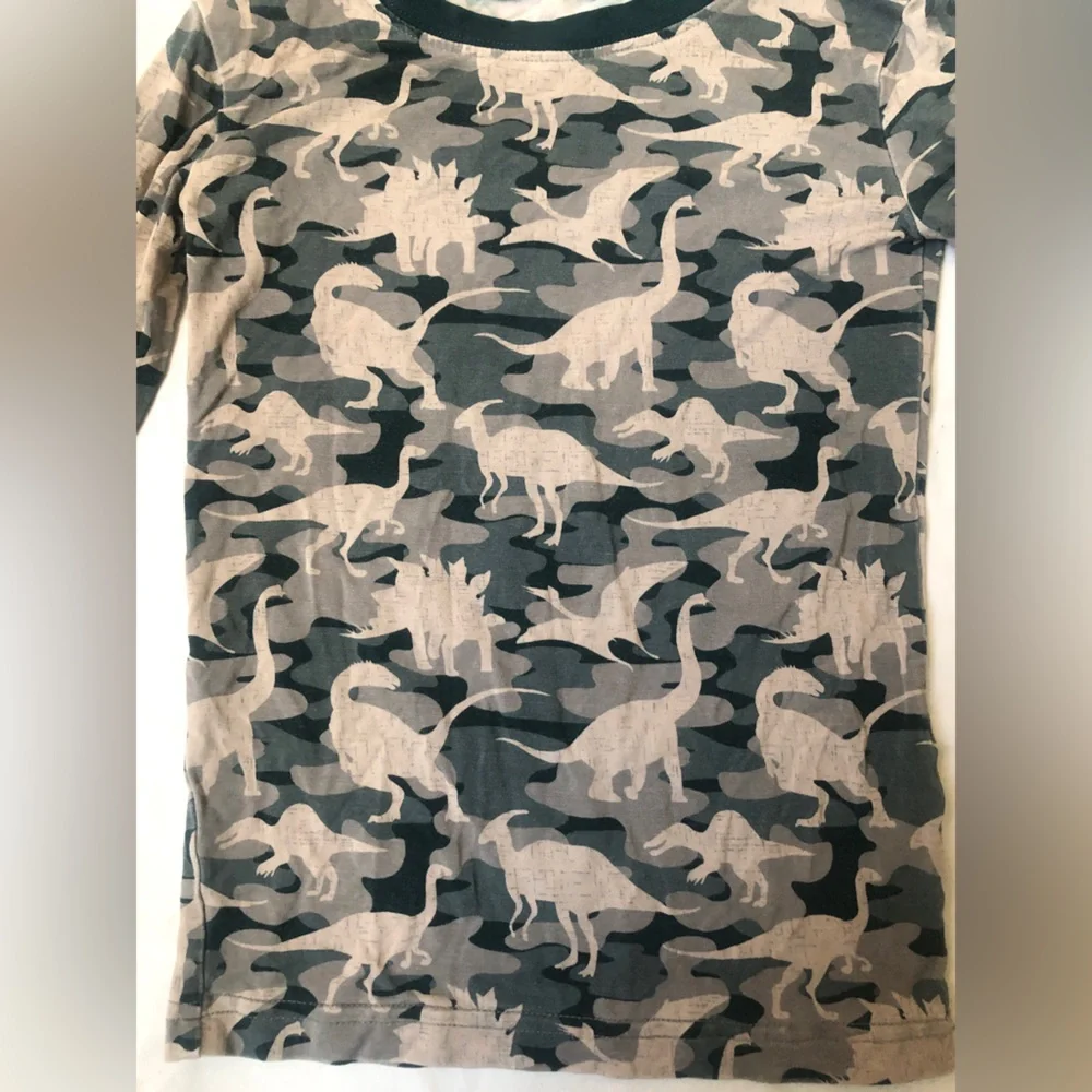Toast + Jams Toddler Bamboo Pajama Top Boys 3T Dino