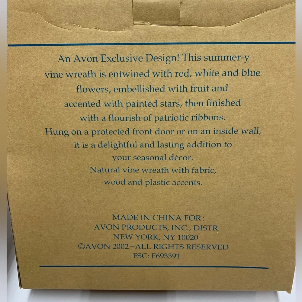 Avon vintage gift