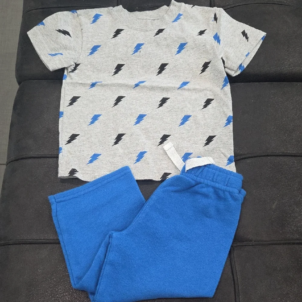 Garanimals Gray and Blue Kids Matching Set