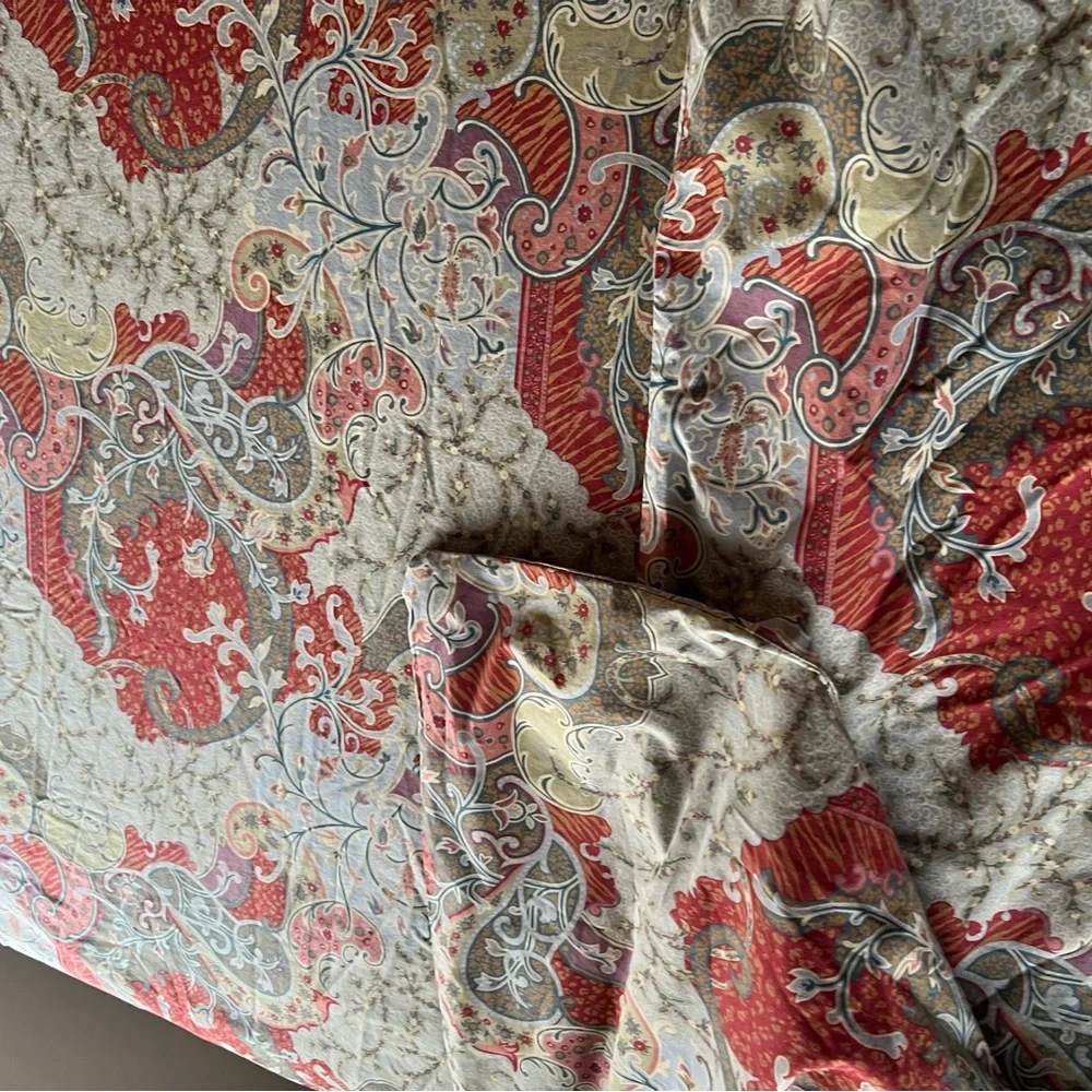 Pottery Barn Paisley Duvet Duvet Grand lit Size Full/ Queen/ Firm Price
