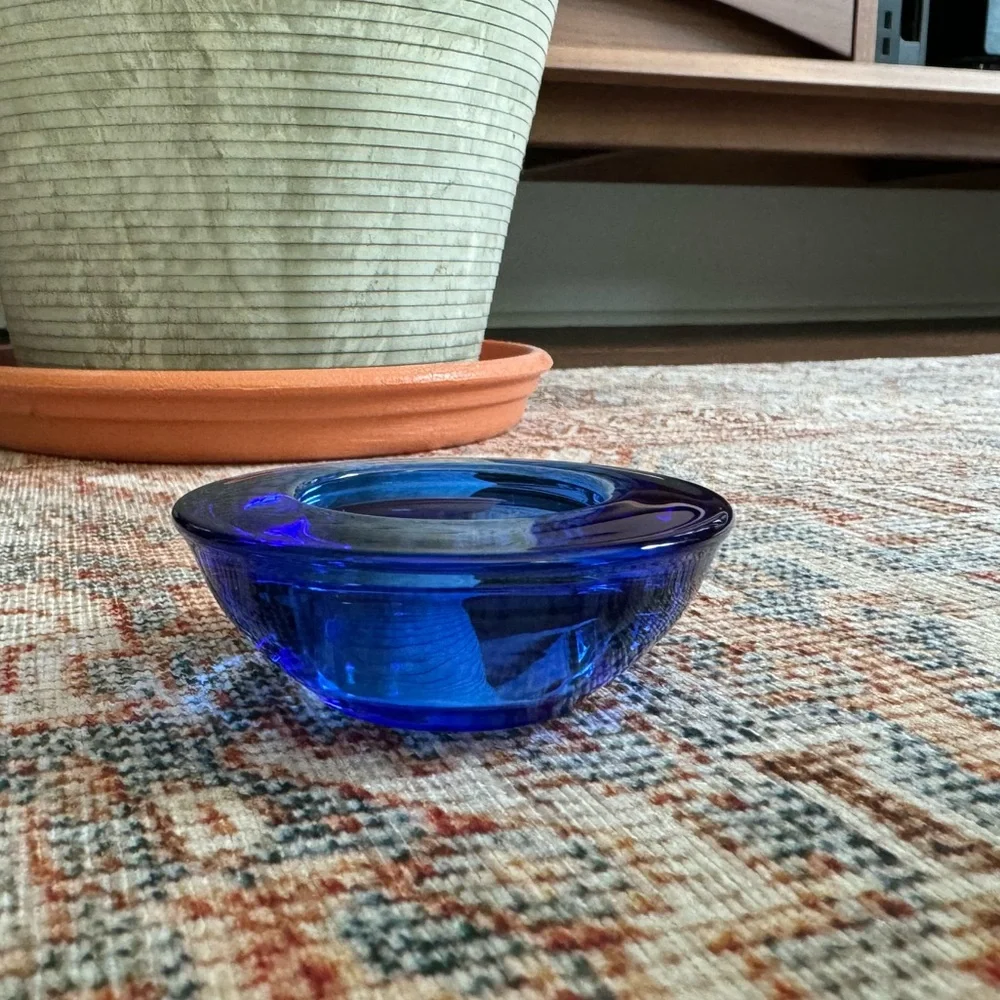 Crate&Barrel bnwt cobalt