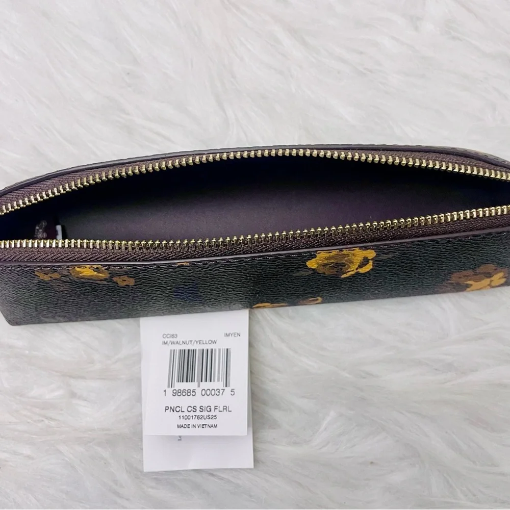 Coach pencil case