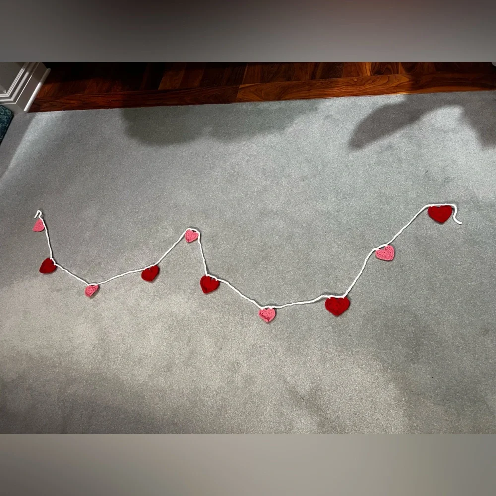 Hand Crafted 8in valentine’s love