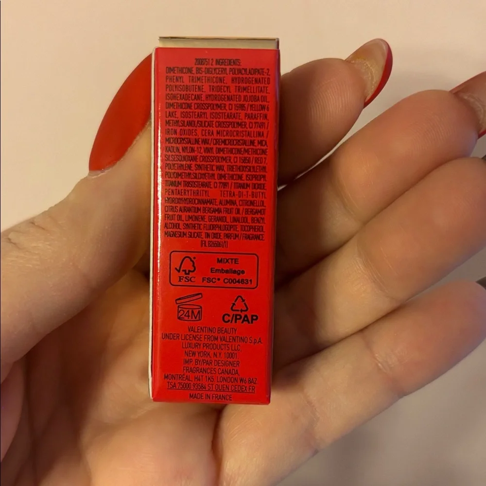 Valentino lipstick that