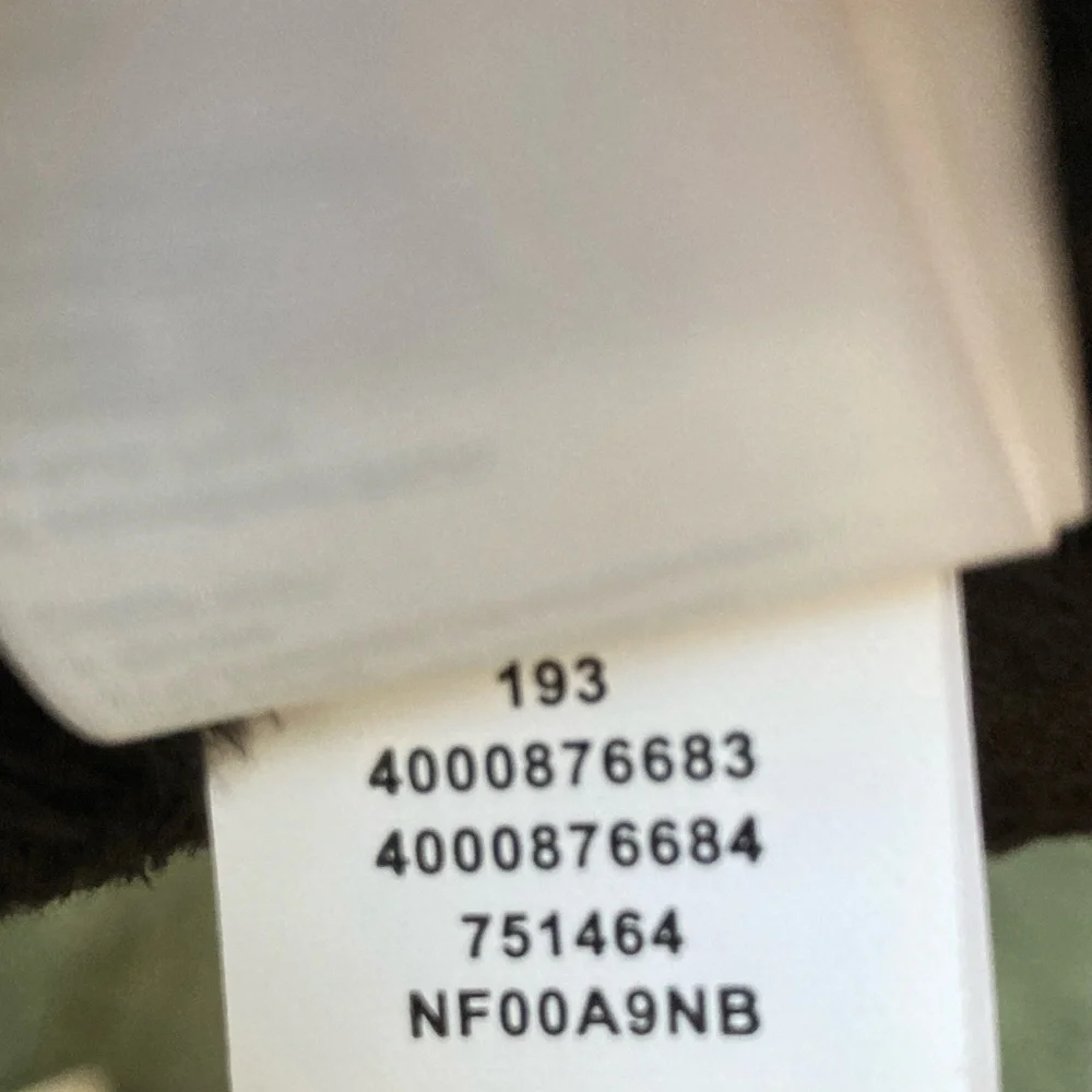 The North Face style name