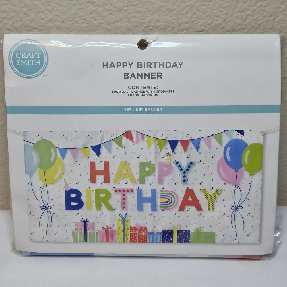 Happy Birthday Banner NEW
