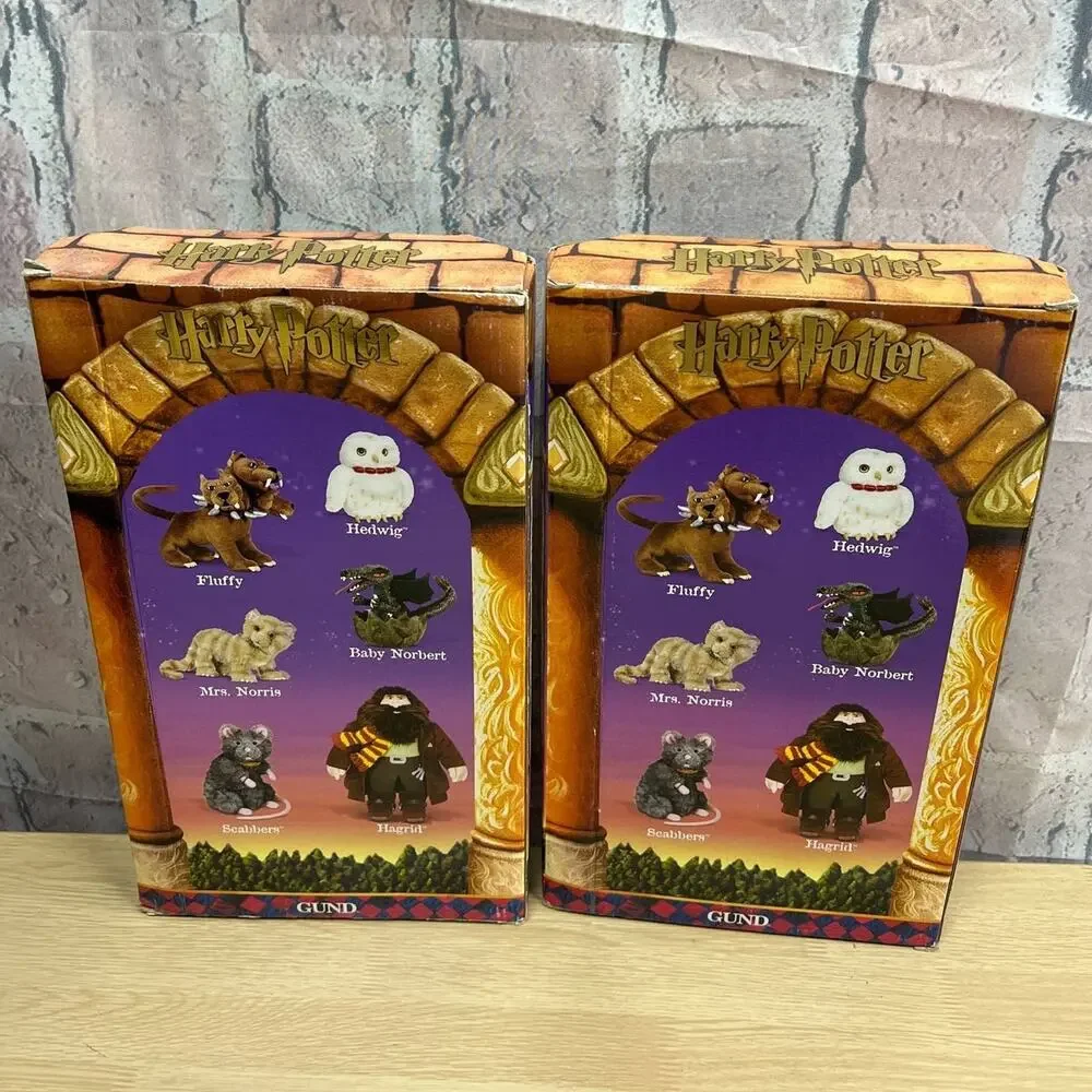 Lot of 2 Harry Potter Rare Hermione Granger Doll by Gund SEALED 75412 l
