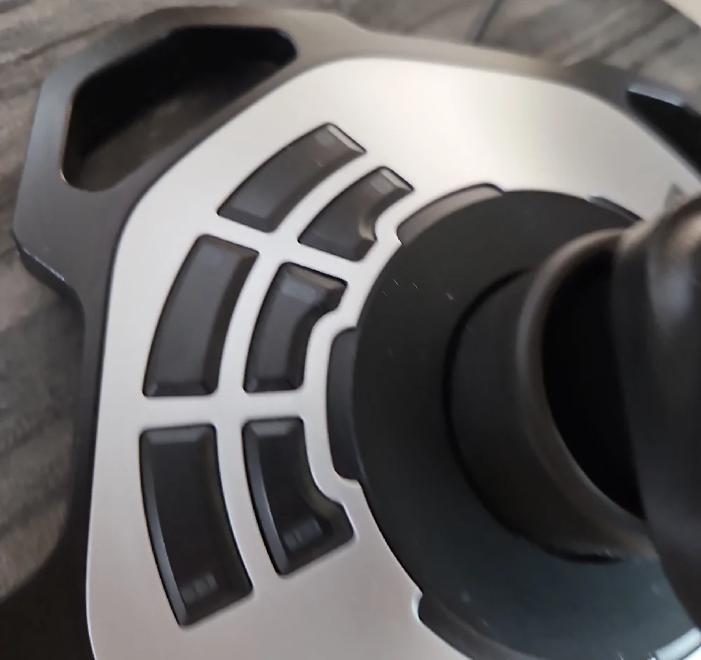 Logitech Precision Joystick - Black and Silver