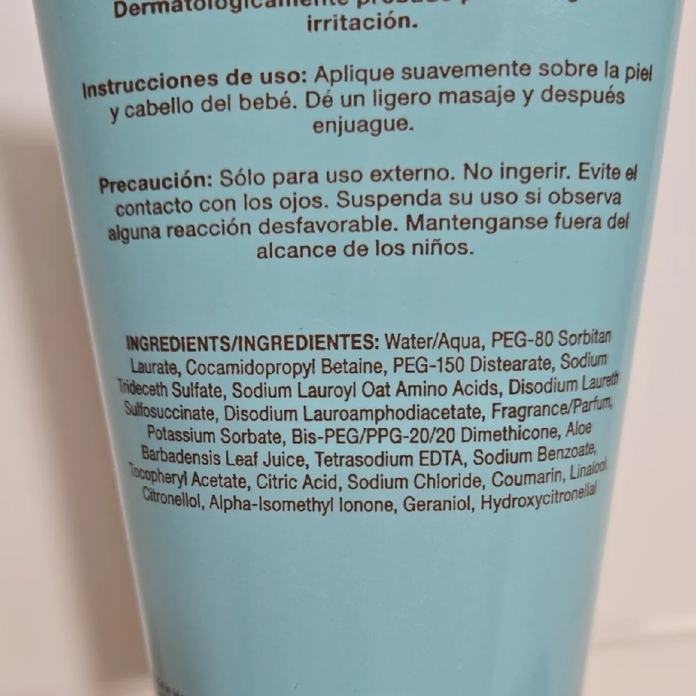 JAFRA Tender Moments Cleansing Baby Hair and Body Wash 6.7 Oz