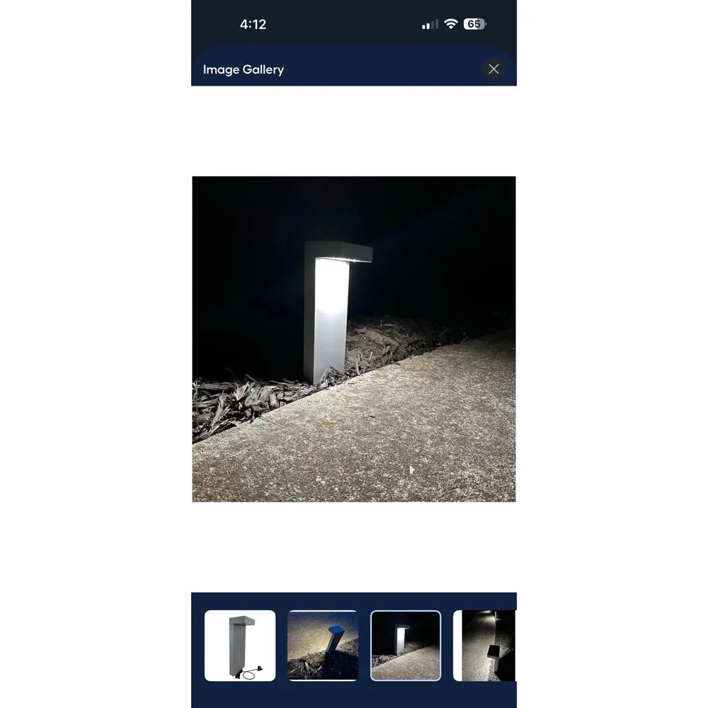 Harbor Breeze Path Light 180 Lumens 3 Watt Modern Low Voltage LED Outdoor 3000K