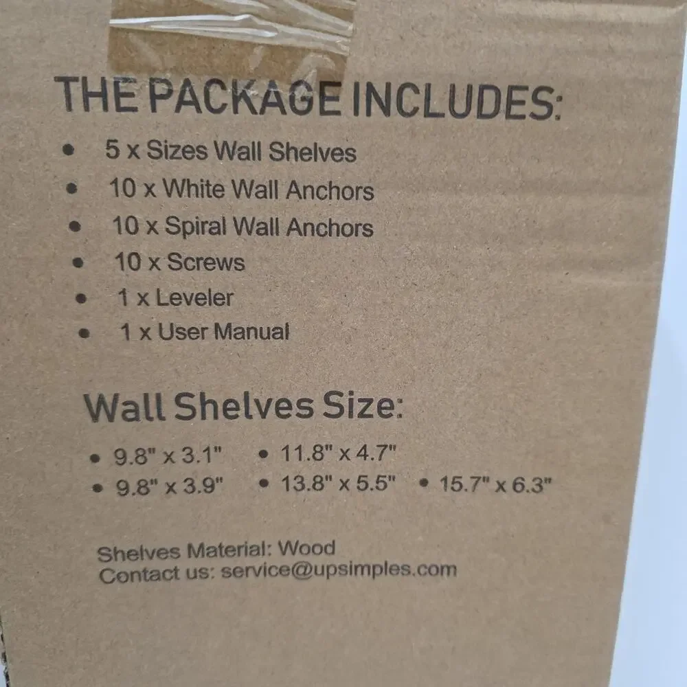 upsimples floating shelves