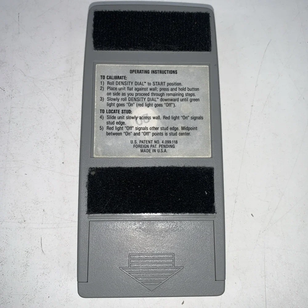 Vintage Zircon StudSensor 2 Electronic Wall Stud Finder Works II Working Tested