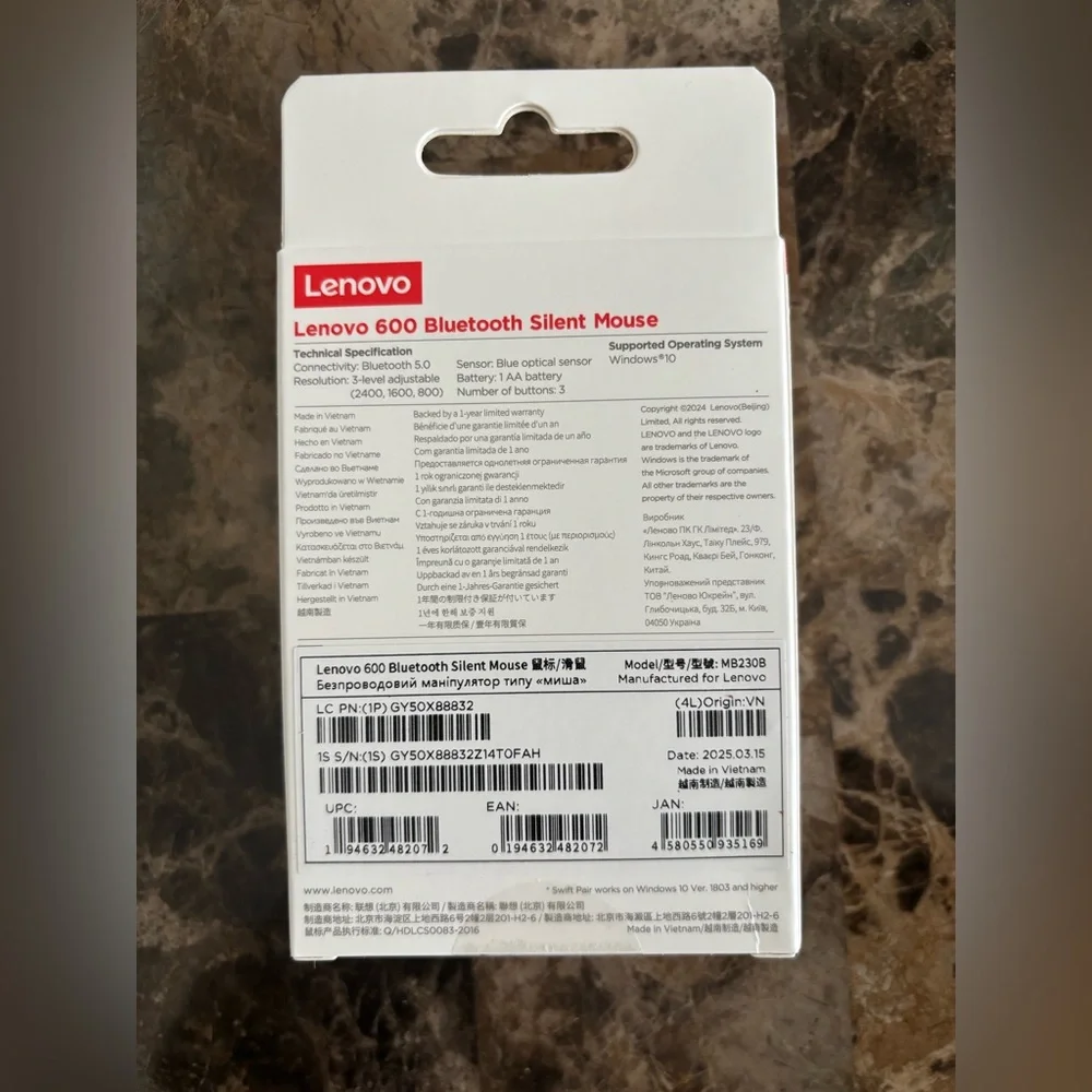 Lenovo 600 bluetooth