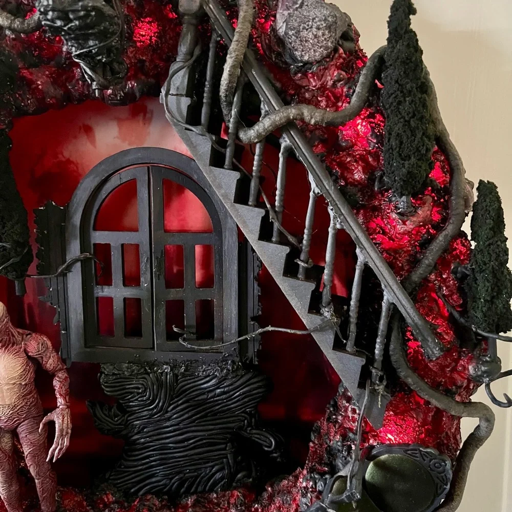 Halloween Diva Designs Stranger Things Horror Wreath