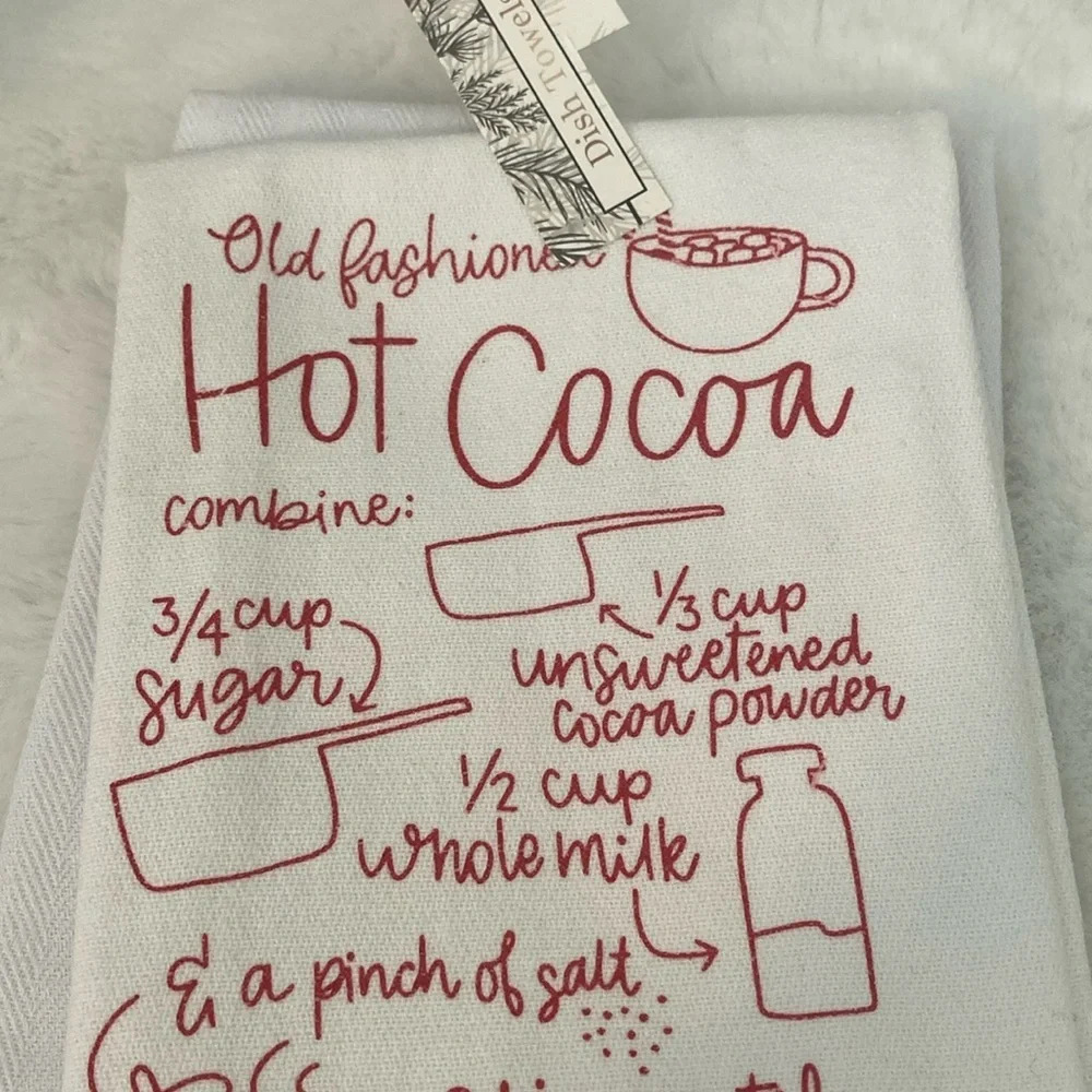 Target BP 2022 Hot Cocoa Dish Towels