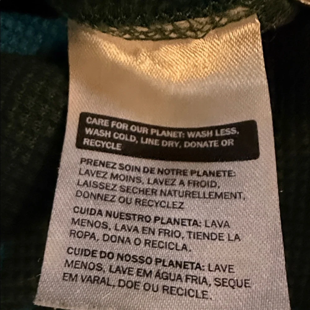 Levi's Men's Forest Green Waffle Knit Thermal Long Sleeve Shirt Standard S