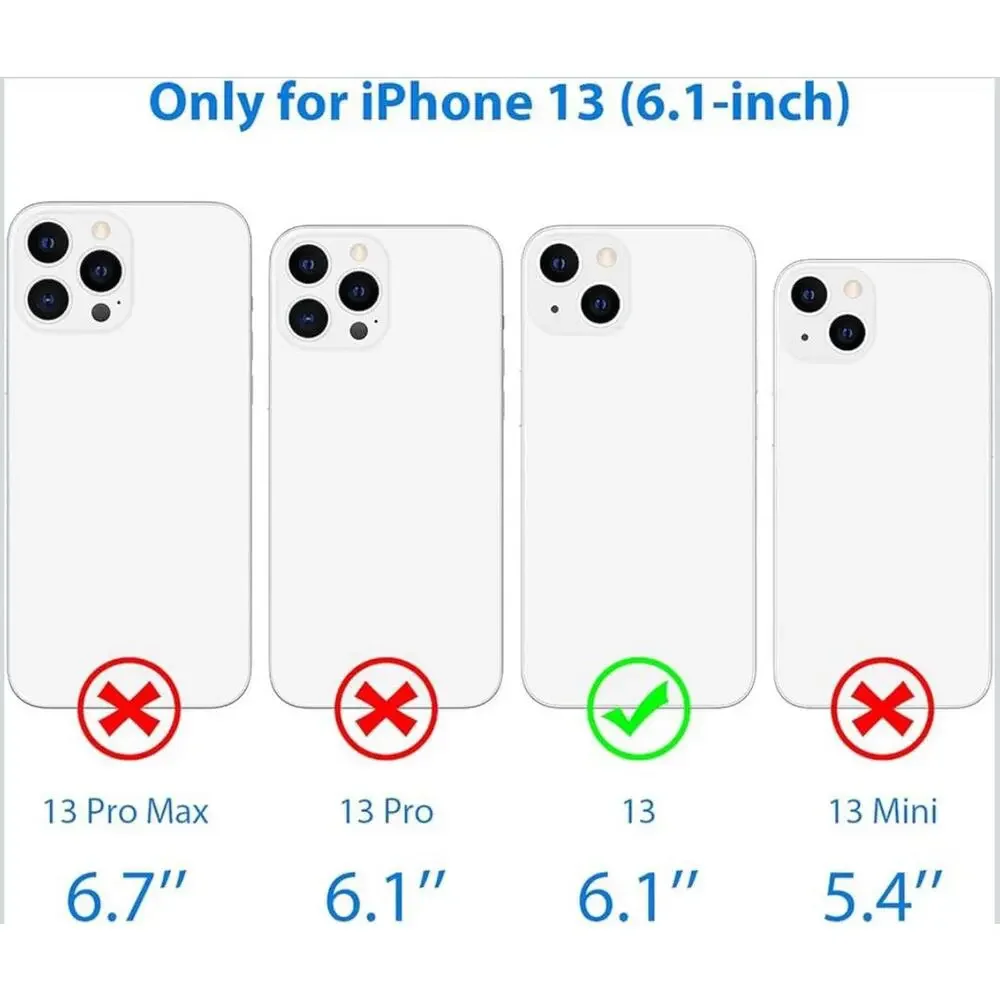 iPhone 13 Case 6.1” Wallet Case