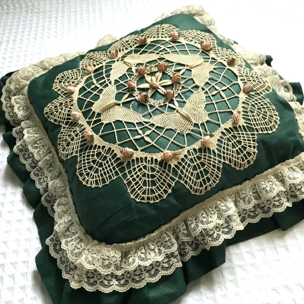 Vintage pillow victorian