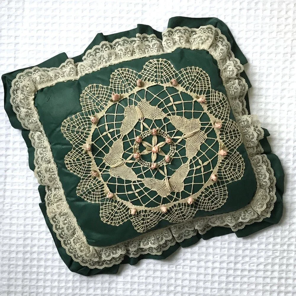 Vintage pillow victorian