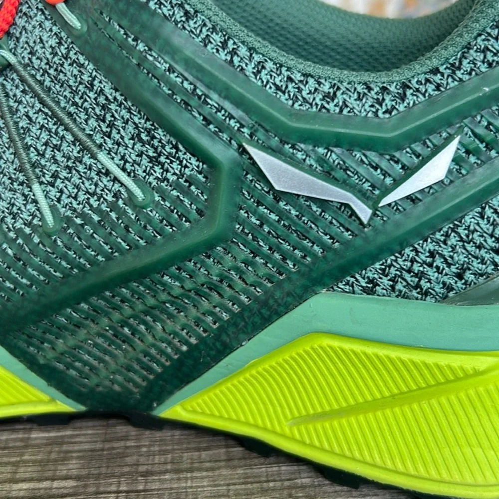 Salewa Women’s Dropline Shoes Hiking Running Sneakers‎ Outdoors Green/Coral 8.5