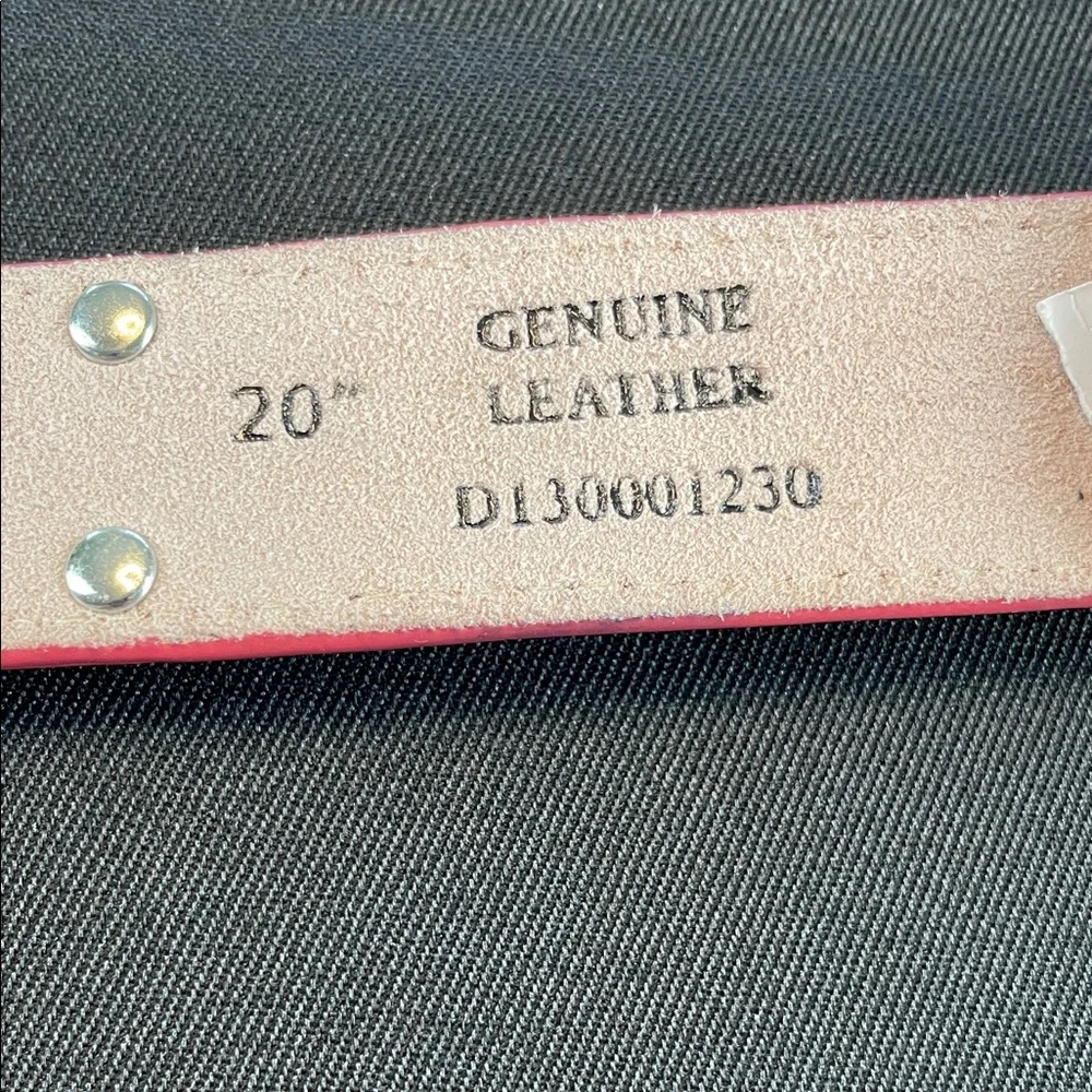 M & F Western genuine leather