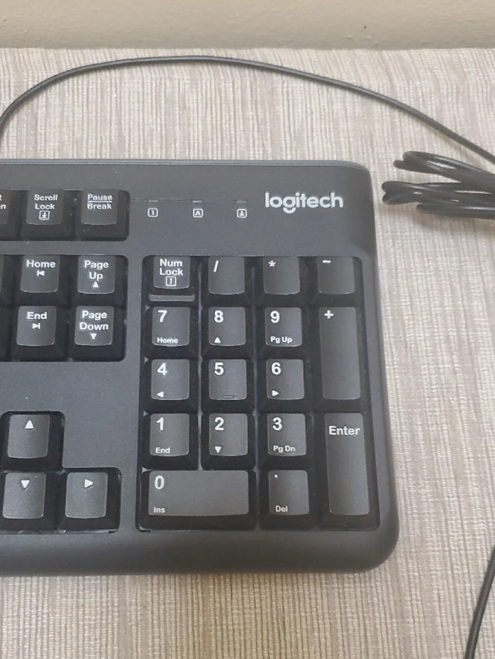 Logitech wired keyboard