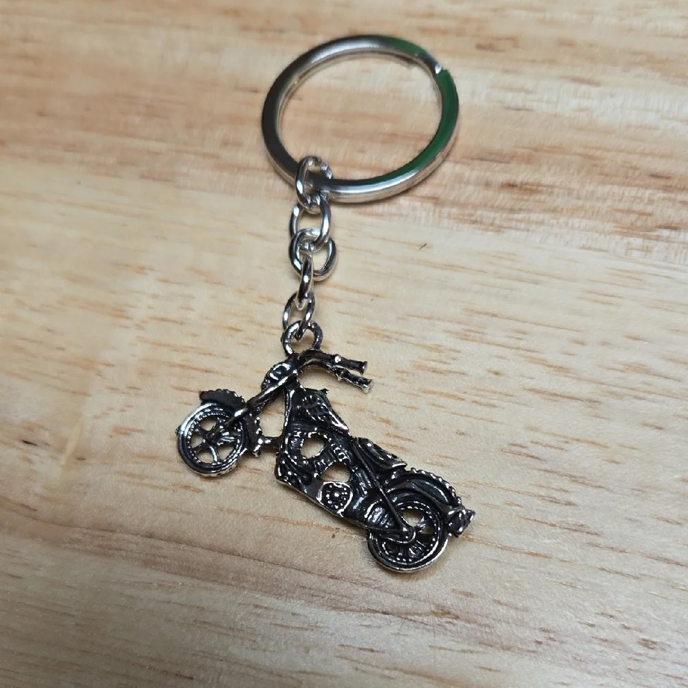 Fashion Jewelry Silver Motorcycle Key Holder